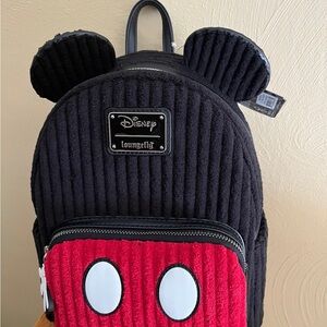 Loungefly Mickey Courderoy Backpack